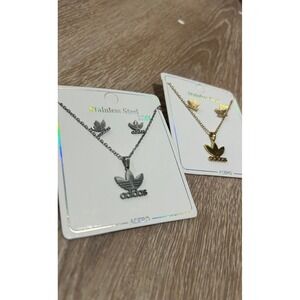 Fashion Necklace Set - Silver